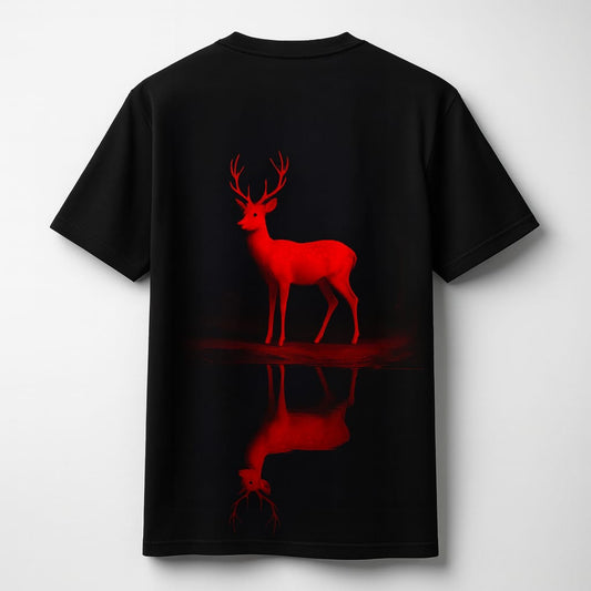 BLACK ODDVEST-T-SHIRT