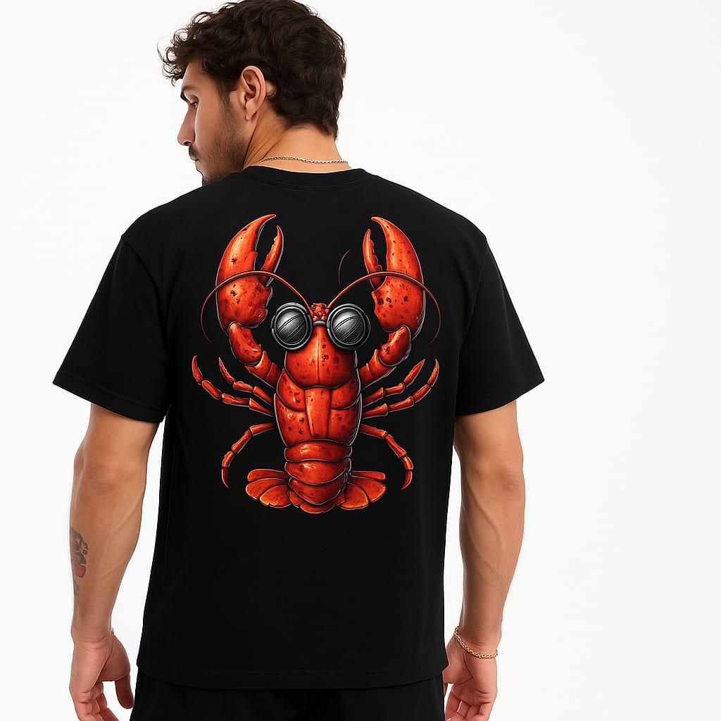 LOBSTER PRINT-T-SHIRT