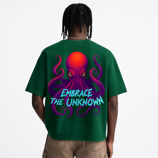 GREEN OCTOPUS T-SHIRT